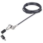 Startech Universal Laptop Lock 6.6ft (2m), Security Cable For Notebook Compatible With Noble Wedge/Nano/K-Slot, Keyless…