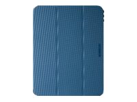 OtterBox React Series - Capa flip cover para tablet - ultrafino - preto, azul