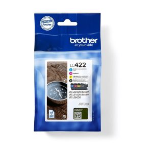 Cartucho de Tinta Original Brother LC422VAL Multipack/ Ciano/ Magenta/ Amarelo/ Preto