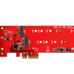 Startech 2x M.2 SATA SSD Controller Card - PCIe - PCI Express M.2 SATA III Controller - NGFF Card Adapter (PEX2M2) -…