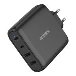 OtterBox Standard - Adaptador de alimentação - 100 Watt - Fast Charge, PD - 4 conectores de saída (2 x USB-C, 2 x USB…