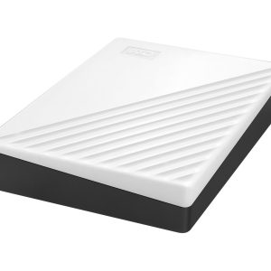 WD My Passport WDBR9S0060BWT - Disco rígido - encriptado - 6 TB - externa (portátil) - USB 3.2 Gen 1 - 256-bits AES - branco