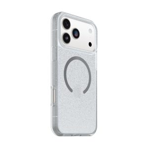 OtterBox React Series - Tampa posterior para telemóvel - plástico - poeira estelar (purpurina transparente)