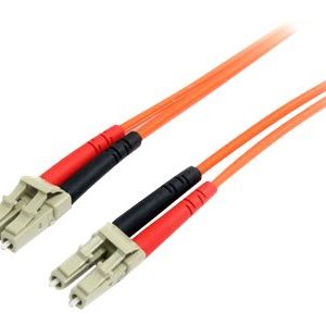 Startech 2m Fiber Optic Cable - Multimode Duplex 62.5/125 - LSZH - LC/LC - OM1 - LC to LC Fiber Patch Cable (FIBLCLC2)…