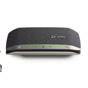 HP Poly Sync 20 - Alta-voz inteligente - bluetooth - com cabo, sem fios - USB-A, USB-C - preto - Certificação Zoom