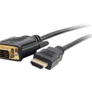 C2G 2m (6ft) HDMI to DVI Cable - HDMI to DVI-D Adapter Cable - 1080p - M/M - Cabo adaptador - DVI-D macho para HDMI…