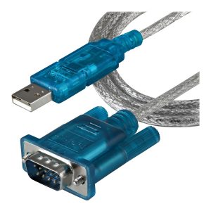 Startech 3ft USB to RS232 DB9 Serial Adapter Cable - M/M - Adaptador serial - USB 2.0 - RS-232