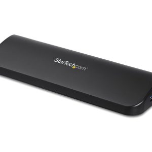 Startech USB 3.0 Docking Station with HDMI and DVI/VGA - Dual Monitor - Universal Laptop Dock - Mac and Windows…