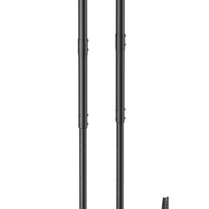 Soporte de Techo Inclinable/ Giratorio/ Nivelable Aisens CT120TLE-395 para TV de 60-120"/ hasta 120kg