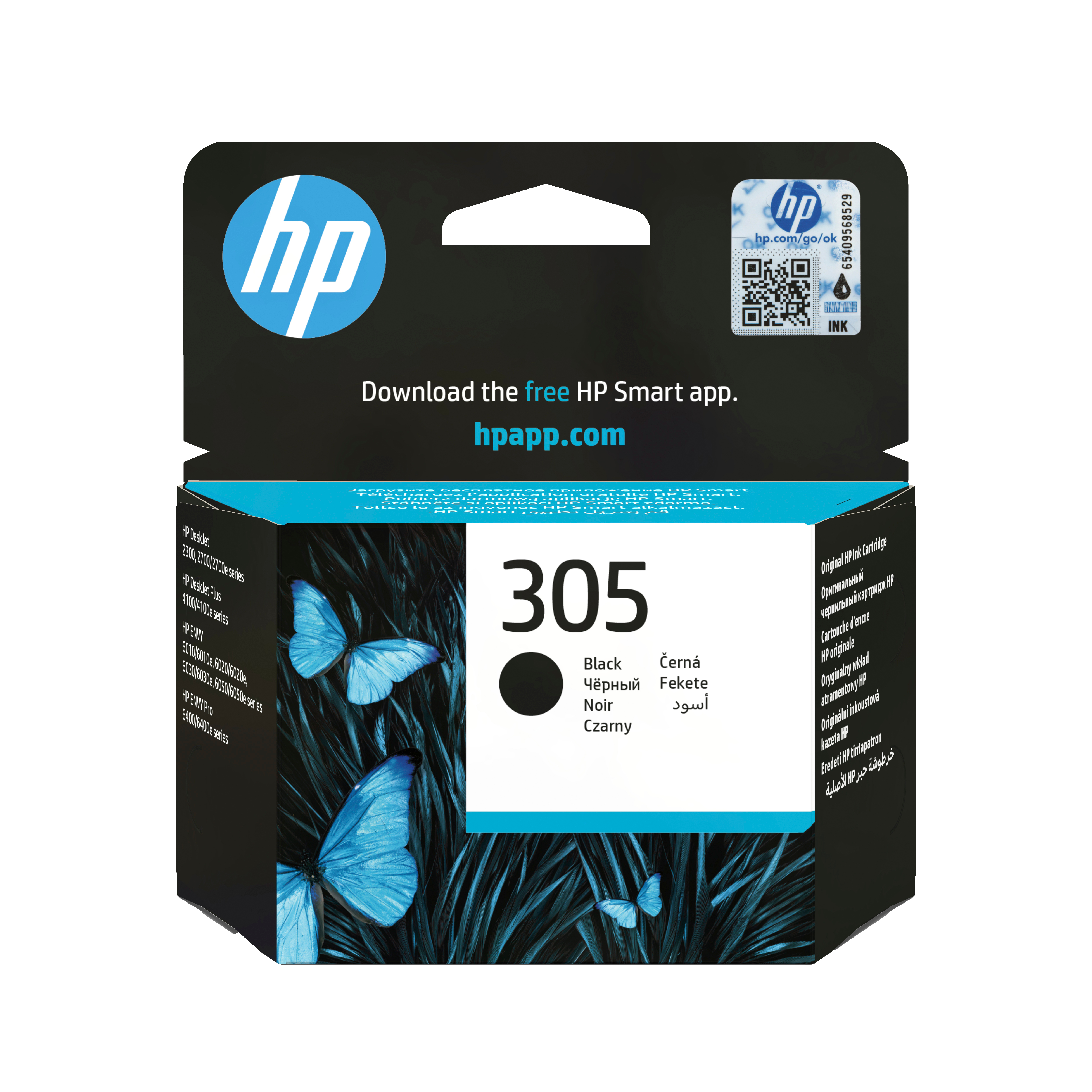 Cartucho de Tinta Original HP nº305/ Negro