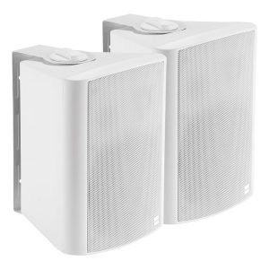 Powered Wall Speakers - integrated amplifier - 2 x 15w (RMS) - 2-way - 1 x minijack input