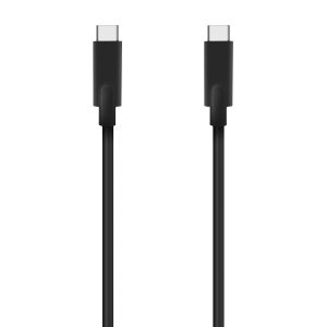 Cable USB 3.2 Tipo-C Aisens A107-0706 5GBPS 3A 60W/ USB Tipo-C Macho - USB Tipo-C Macho/ Hasta 60W/ 5Gbps/ 4m/ Negro