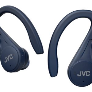 Auriculares Bluetooth JVC HA-EC25T con estuche de carga/ Autonomía 7.5h/ Azules