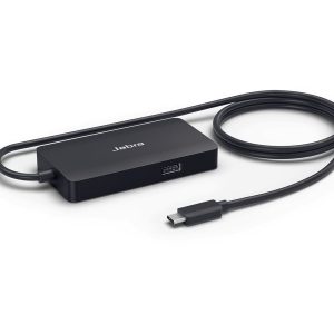 Jabra PanaCast USB Hub - Estação de engate - USB-C - HDMI, VGA - 45 Watt - Europa