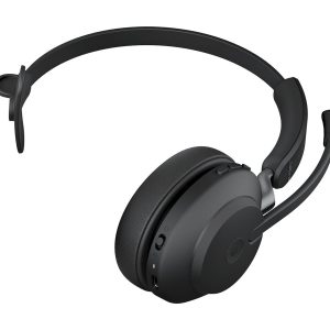 Jabra Evolve2 65 MS Mono - Auscultadores - no ouvido - convertível - bluetooth - sem fios - USB-A - isolamento de ruído…