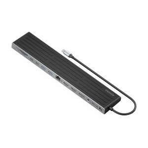 Docking USB Tipo-C Aisens ASUC-13P042-GR/ 2xUSB Tipo-C/ 1xUSB Tipo-C PD/ 2xUSB/ 2xHDMI/ 1xDisplayPort/ 1xLector de…