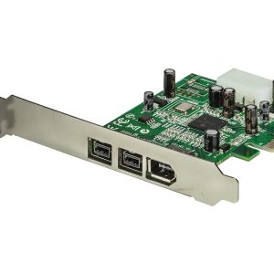 Startech 3 Port 2b 1a 1394 PCI Express FireWire Card Adapter - 1394 FW PCIe FireWire 800