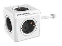 Allocacoc PowerCube extended - Unidade de distribuição de potência - AC 250 V - conectores de saída: 5 - carrinho…