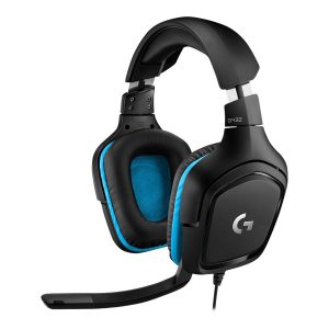 Logitech Gaming Headset G432 - Auscultadores - canal 7.1 - tamanho completo - com cabo - USB, macaco de 3,5 mm - preto