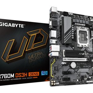 Placa Base Gigabyte B760M DS3H GEN5 Socket 1700/ DDR5/ PCIe 5.0/ Micro ATX