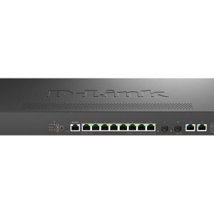 D-Link DMS-1250-12TP - Interruptor - L2+ - inteligente - 8 x 10/100/1000/2.5G (PoE+) + 2 x 10 Gigabit Ethernet + 2 x 10…