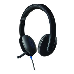 Logitech USB Headset H540 - Auscultadores - no ouvido - com cabo