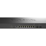 D-Link DXS 1210-10MP - Interruptor - Administrado - 8 x 10GBase-T + 2 x 10 Gigabit SFP+ - montável em trilho - PoE++…