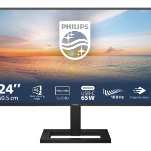 Philips 24E1N1300AE - Monitor LED - 24" (23.8" visível) - 1920 x 1080 Full HD (1080p) @ 100 Hz - IPS - 1300:1 - 1 ms -…
