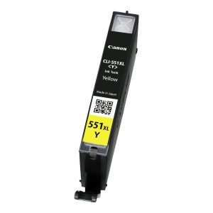 Canon CLI-551Y XL - 11 ml - Alto Rendimento - amarelo - original - tanque de tinta