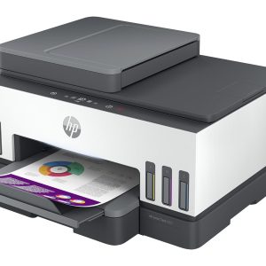 HP Smart Tank 7605 All-in-One - Impressora multi-funções - a cores - jacto de tinta - recarregável - Letter A (216 x…