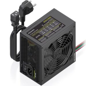 Fuente de Alimentación Aisens ASPC-500ATX-PSEBK/ 500W/ Ventilador 12cm