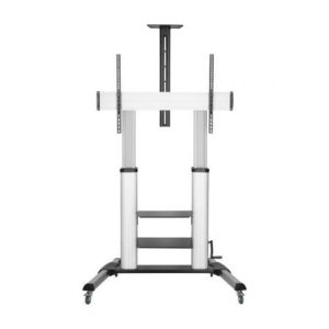 Soporte de Suelo Inclinable con Ruedas y Manivela Aisens FT100TE-125 para TV 60-100"/ hasta 100kg