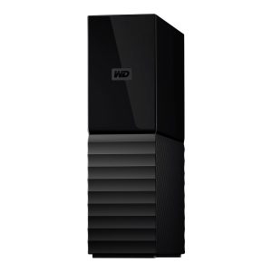 WD My Book WDBBGB0080HBK - Disco rígido - encriptado - 8 TB - externa (desktop) - USB 3.0 - 256-bits AES - preto