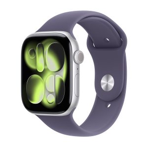 Apple Watch Series 11 (GPS) - 46 mm - alumínio prata - relógio inteligente Com banda de desporto - fluoroelastómero -…