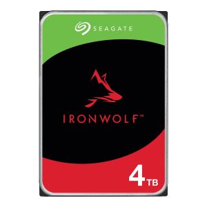 Seagate IronWolf ST4000VN006 - Disco rígido - 4 TB - interna - SATA 6Gb/s - 5400 rpm - buffer: 256 MB - com 3 anos de…