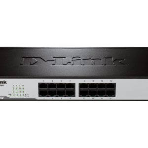 D-Link DES 1016D - Interruptor - 16 x 10/100 - desktop