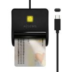 Leitor DNI USB Tipo-C Aisens ASCR-SN03C-BK