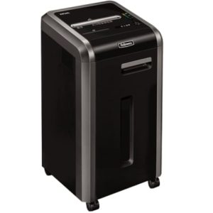 Destructora Fellowes 225Mi/ Corte en Micropartículas de 2 x 12mm/ Negra