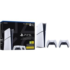 PlayStation 5 Slim Digital 825GB - 2 Comandos DualSense