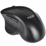 Ratón Ergonómico Inalámbrico TooQ TQMWG-1105-B/ Hasta 1600 DPI