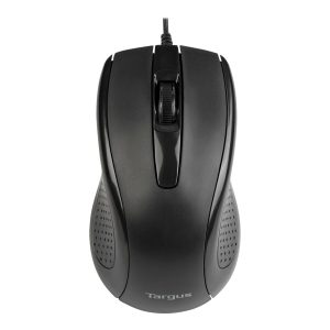 Targus Full-Size - Rato - antimicrobiano - óptico - com cabo - USB - preto