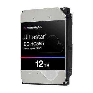 WD Ultrastar DC HC555 - Disco rígido - Centro de Dados - 12 TB - interna - 3.5" - SATA 6Gb/s - 7200 rpm - buffer: 512 MB
