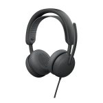 Logitech Zone Wired 2 for Business - Auscultadores - no ouvido - com cabo - cancelamento de ruído activo - grafite -…