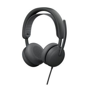 Logitech Zone Wired 2 for Business - Auscultadores - no ouvido - com cabo - cancelamento de ruído activo - grafite -…