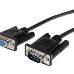StarTech.com 3m Black Straight Through DB9 RS232 Serial Cable - DB9 RS232 Serial Extension Cable - Male to Female Cable…