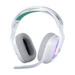 Logitech G G522 - Auscultadores - tamanho completo - Bluetooth / LIGHTSPEED - sem fios, com cabo - USB-A, USB-C - branco
