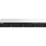QNAP TS-464eU - Servidor NAS - 4 baias - montável em bastidor - SATA 6Gb/s - RAID (expansão de disco rígido) 0, 1, 5,…