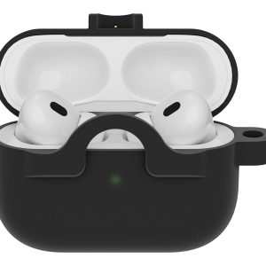 OtterBox - Capa da caixa para estojo de carregamento de auriculares sem fios - caramelo preto (preto)