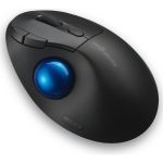 Kensington Pro Fit Ergo TB450 EQ - Trackball - ergonómico - óptico - 7 botões - sem fios - 2.4 GHz, Bluetooth -…