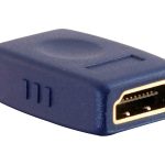 C2G Velocity HDMI Coupler - Acoplador HDMI - HDMI fêmea para HDMI fêmea - azul